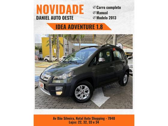 FIAT IDEA 1.8 MPI ADVENTURE 8V FLEX 4P MANUAL